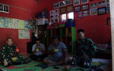 Dandim Banjarnegara Singgah di Rumah Warga