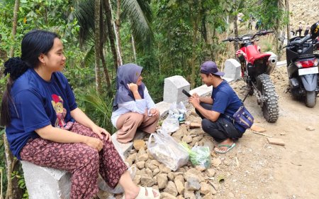 TMMD Bawa Berkah bagi Toni Penjual Sayur Keliling yang Kini Dagangannya Kian Laris