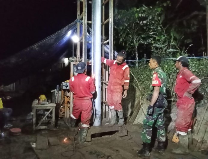 TMMD Hadirkan Air Bersih di Pagedongan