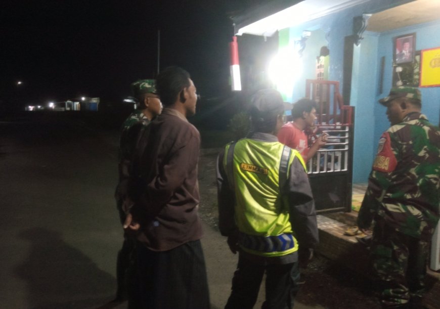 Patroli Malam Cegah Gangguan Kamtibmas
