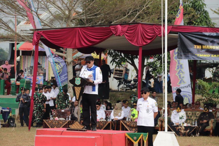 TMMD Reguler ke-129 Resmi Dibuka Gotong Royong Bangun Negeri Dimulai dari Dusun Kunir