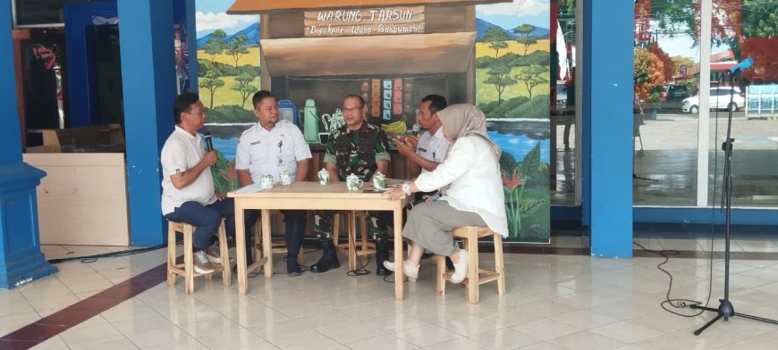 Gotong Royong Adalah Napas TNI Dandim Banjarnegara Gaungkan Semangat TMMD dari Studio RRI Purwokerto
