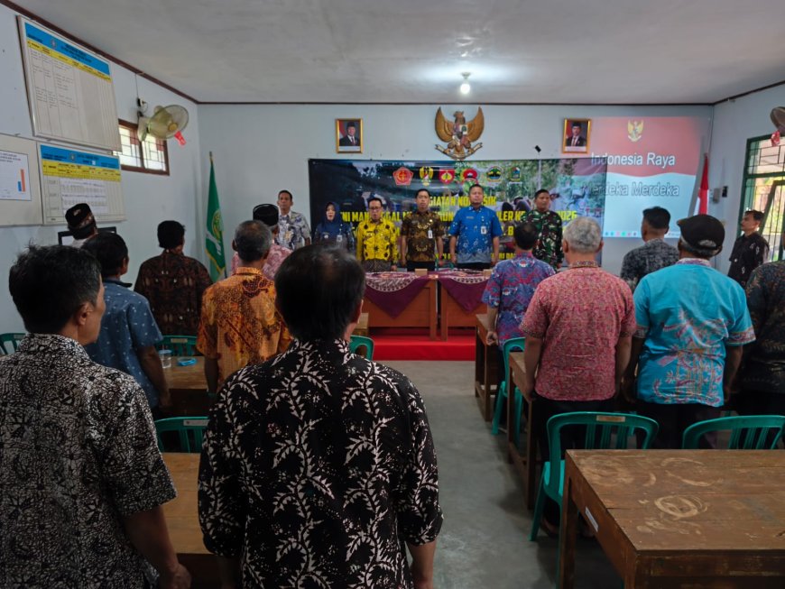 Bentengi Generasi Muda dari Kenakalan Remaja Satgas TMMD Hadirkan Penyuluhan Wawasan Kebangsaan