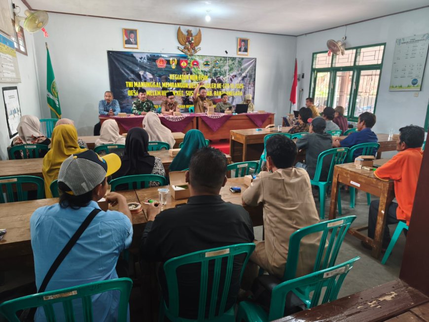 TMMD Reguler ke-129  Bekali Warga Soal Ketahanan Pangan