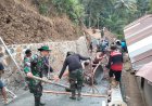 Tongkat Bambu Andalan Pelda Ratam di TMMD Reguler ke-129