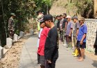 Danramil Pimpin Satgas TMMD Wujudkan Jalan Impian Desa