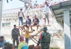 Serma Sagi Bahu-Membahu Bedah Rumah Warga di Desa Bandingan