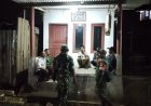 Babinsa Koramil 01 Banjarnegara Melaksanakan Patroli Siskampling Bersama Warga Cegah Gangguan Kamtibmas