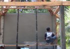 Tangan Sagi Triyono di Balik Kokohnya Pos Kamling TMMD Gumelem Kulon