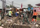 Koramil 02 Klampok Kerja bakti bersama Warga