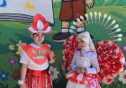 Karnaval SD N 1 Tempuran, Aletta Jadi Peri Sendok Haki Jadi Pengeran Garuda