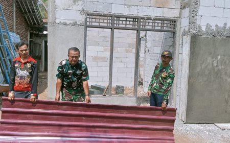 Seng Atap Datang Harapan Baru Mulai Menyelimuti Rumah Pak Turdiyanto