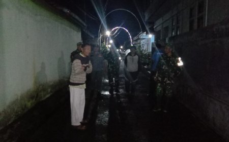 Ciptakan suasana Aman Babinsa patroli di wilayah Koramil 06/Kalibening