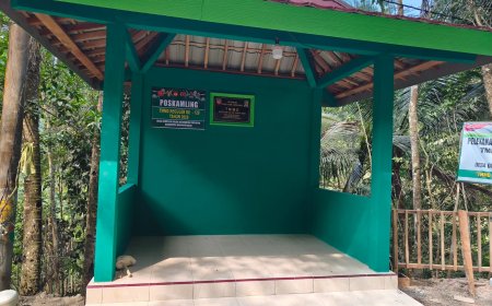 Pos Kamling TMMD Gumelem Kulon Rampung 100 Persen Simbol Gotong Royong dan Keamanan Warga