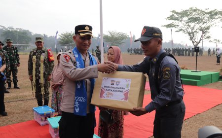 TMMD Reguler ke-129 Tak Sekadar Bangun Jalan Pos Kamling Pun Diperkuat