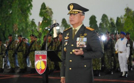 Pangdam IV Diponegoro Pimpin AKRS HUT ke-81 Kemerdekaan RI Tingkat Provinsi Jateng