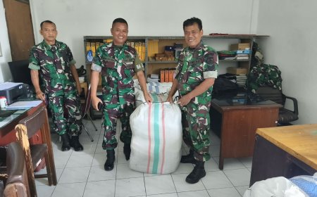 Kodim 0704 Banjarnegara Siapkan Bantuan Selimut untuk Korban Gempa NTT