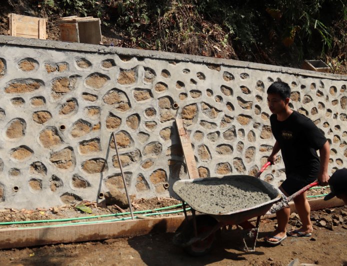Angkong Tetap Jadi Andalan Eko Bangga Ambil Bagian dalam TMMD