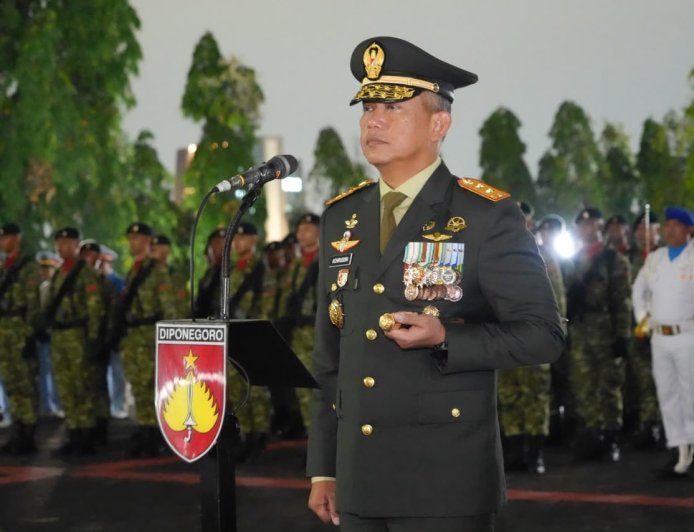 Pangdam IV Diponegoro Pimpin AKRS HUT ke-81 Kemerdekaan RI Tingkat Provinsi Jateng