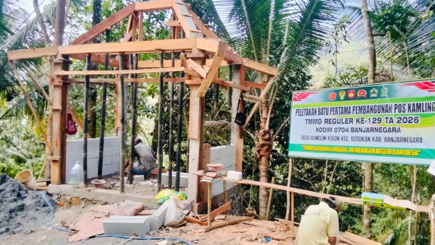 Pos Kamling Capai 65 Persen Semangat Gotong Royong Perkuat Keamanan Desa