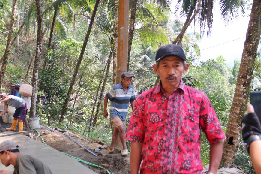 Pak Waryo Bersyukur TMMD Wujudkan Harapan Lama Warga Gumelem Kulon