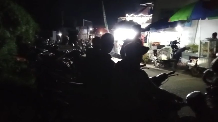 Patroli Malam Bersama Koramil Batur Linmas Msyrakat Dan Banser