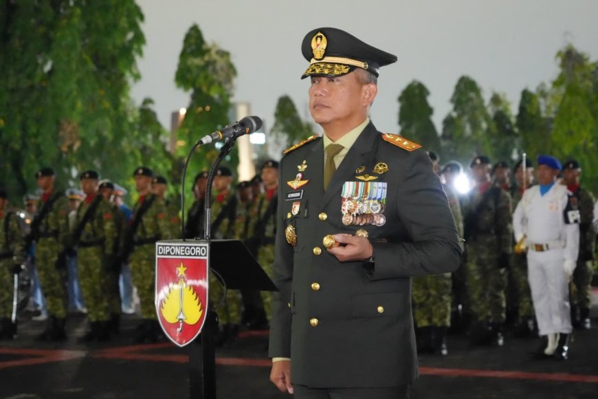 Pangdam IV Diponegoro Pimpin AKRS HUT ke-81 Kemerdekaan RI Tingkat Provinsi Jateng