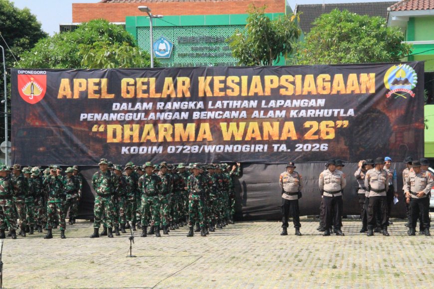 Kodam IV Diponegoro Siagakan Kekuatan Teritorial Hadapi Karhutla 2026