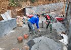 Jembatan Beton Sungai Mbawang Dibangun Buka Akses Warga Dusun Kasimpar dan Duren