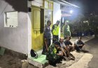 Babinsa Koramil 02 Klampok Bersama Satuan Linmas Dan Warga Masyarakat Dalam Kegiatan Siskamling