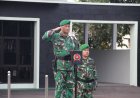Kasdim 0704 Banjarnegara Pimpin Upacara 17-an Tekankan Kesiapsiagaan Hadapi Kekeringan dan Karhutla