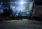  Babinsa Koramil 07 Mandiraja Patroli Siskamling Bersama Warga Cegah Gangguan Kamtibmas