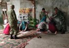 Babinsa dampingi kegiatan Posyandu Margo Rahayu 1 Wujud Kepedulian TNI terhadap Kesehatan Balita di Wilayah Binaan