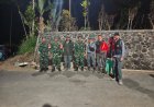 Koramil 16/Pejawaran Gelar Patroli Bersama Komponen Masyarakat