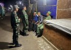 Babinsa Koramil 02/Klampok Bersama Satuan Linmas Dan Warga Masyarakat Siskamling