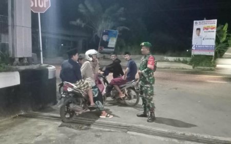 Ciptakan Rasa Aman Babinsa Koramil 08 Purwanegara Melaksanakan Patroli Rutin