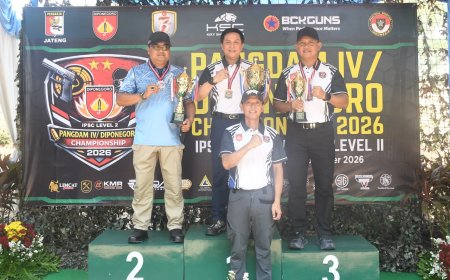 Pangdam IV/Diponegoro Buka Championship 2026, Dorong Prestasi dan Sportivitas Atlet Menembak