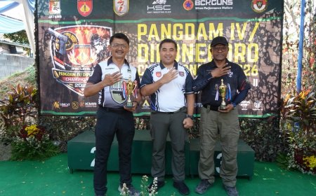Pangdam IV/Diponegoro Dorong Atlet Menembak Kejar Prestasi Nasional dan Internasional