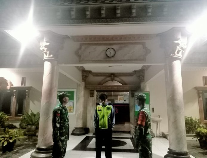 Koramil 18 Pagentan Gelar Patroli Malam Wujudkan Situasi Wilayah yang Aman dan Kondusif