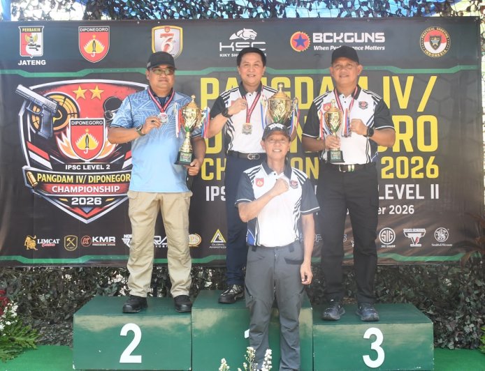 Pangdam IV/Diponegoro Buka Championship 2026, Dorong Prestasi dan Sportivitas Atlet Menembak