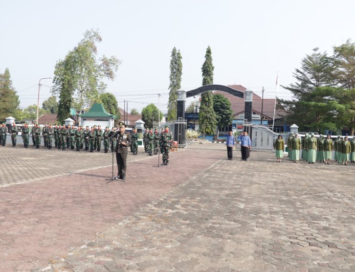 Jelang HUT TNI ke-81 Dandim Banjarnegara Pimpin Ziarah Nasional di TMP Sureng Yudha
