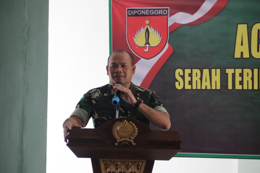 Dandim 0704 Banjarnegara Pimpin Laporan Korps Perwira dan Pelepasan Anggota Purna Tugas