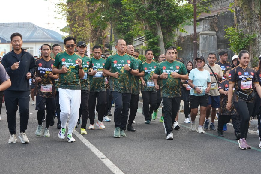 Semarak HUT ke-81 TNI dan HUT ke-76 Kodam IV/Diponegoro, Fun Run Dilanjutkan Bakti Sosial Kesehatan