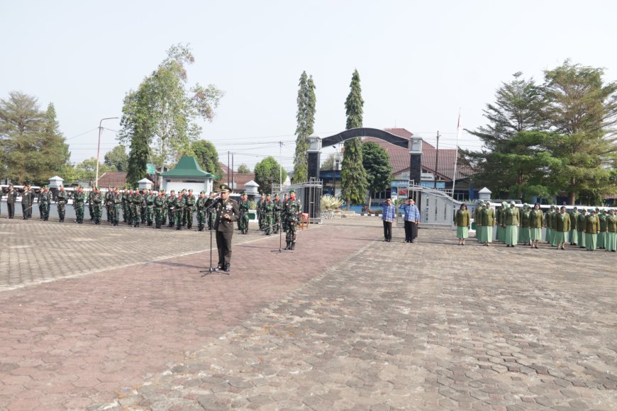 Jelang HUT TNI ke-81 Dandim Banjarnegara Pimpin Ziarah Nasional di TMP Sureng Yudha
