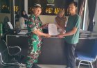 Babinsa Koramil 15/Rakit Dampingi Warga Desa Luwung Urus Akta Kelahiran