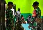 PASTIKAN WILAYAH AMAN, DANRAMIL DAN BABINSA LAKSANAKAN PATROLI SISKAMLING