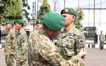 Dandim Banjarnegara Pimpin Kop Raport Kenaikan Pangkat Bintara dan Tamtama