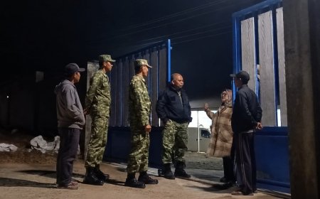 Babinsa Koramil 05/Batur Bersama Warga Gelar Patroli Malam, Jaga Keamanan dan Ketertiban Masyarakat