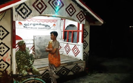 Ciptakan suasana Aman Babinsa patroli di wilayah Koramil 06/Kalibening