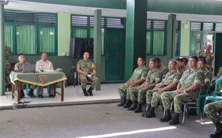Dandim Banjarnegara Buka Kegiatan Peningkatan Kemampuan Apkowil Tersebar TA 2026